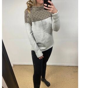 Free People Snow Bunny Media Sweatshirt / sweater